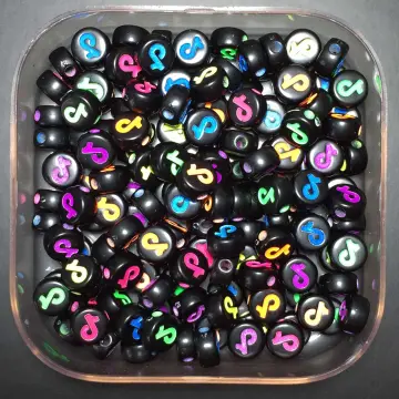 Mixed Opaque 7mm Rondelle Plastic Beads (600pcs)