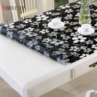 Creative Tablecloth Modern PVC Table Cover Home Textile Waterproof Tarpaulin Soft Glass Tablecloth Placemat Pad Thickness 1.0mm