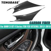 F35 F30สำหรับ BMW 3 /Gt 4ซีรีส์ Gt320li 2012-2018แต่งรถ ABS แผงประตูด้านในคว้าที่จับที่เท้าแขนฝาครอบป้องกัน