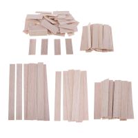 【YF】✴  Balsa Wood Unfinished Hardwood Sticks Dowel Woodcraft Strips Woodworking Supplies