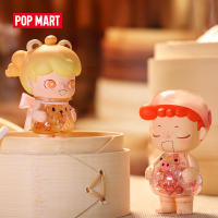 POP MART Figure Toys MIGO Piggy Steamed Buns &amp; PENNY Teddy Steamed Dumplings Blister Package Figurine