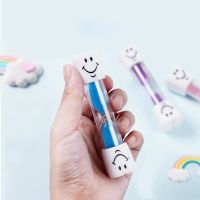 Smiling Face Tooth Brushing Hourglass 3 Minute Dental Sand Time Meter Sandglass Hourglass for Children Kids Gift Decoration Home