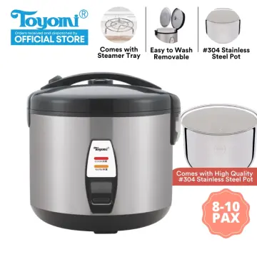 1.8L Rice Cooker with Porridge Function - Non-stick inner pot  (PPRC42-Nonstick)