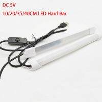 High Brightnes 10/20/35/40cm SMD 5630 LED Hard Bar Light USB Powered DC5V Rigid Strip lights LED Under Cabinet Wardrobe light