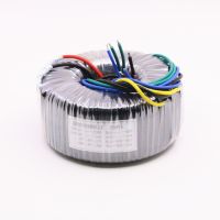 หม้อแปลงไฟฟ้า Toroidal ทองแดงบริสุทธิ์200W หม้อแปลงไฟฟ้าคู่26V 17V เดี่ยว14V