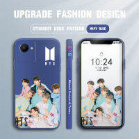 เคสโทรศัพท์ Realme C30S แฟชั่นยอดนิยมเกาหลีใต้ K-POP เด็กผู้ชาย (BTS) เคสป้องกันแบบน้ำลายขอบสี่เหลี่ยมปลอกซิลิโคนคลุมทั้งหมดกล้อง