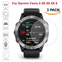 3pcs Ultra Clear Tempered Glass Premium Screen For Garmin Fenix 6X 6S 6 Pro 5 5S Protector Films Fenix 6X Pro Solar SmartWatches Nails  Screws Fastene