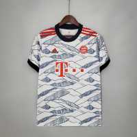 A3 BAYERN AWAY WHITE 2021 2022 FOOTBALL SHIRT SOCCER JERSEY