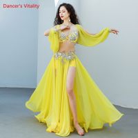 hot【DT】 Belly Performance for Dancing Competition Set Customzied Adult Child Bellydance Costumes Wear