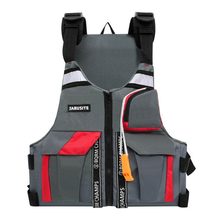 Adults Life Jacket Fishing Life Vest Safety Float Suit for Water Sports