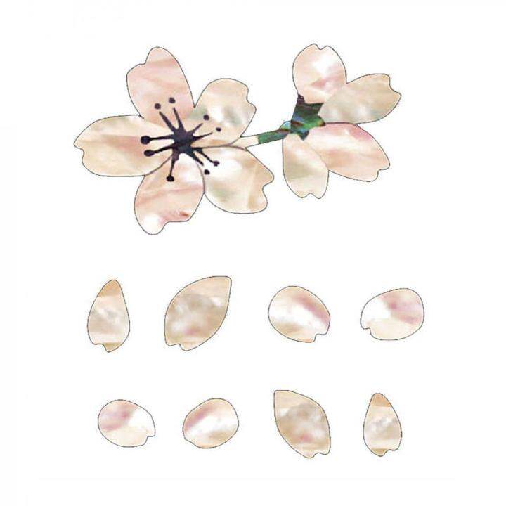 beautiful-sakura-cherry-blossoms-petals-sticker-guitar-bass-ukulele-decals-decor-for-musical-instruments-guitar-bass-accessories