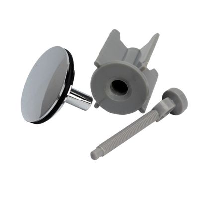Universal Sink Plug Bathroom 40mm Pop-Up Plug Replacement Drain Plug Detachable Adjustable Manual Lift Drain Plug