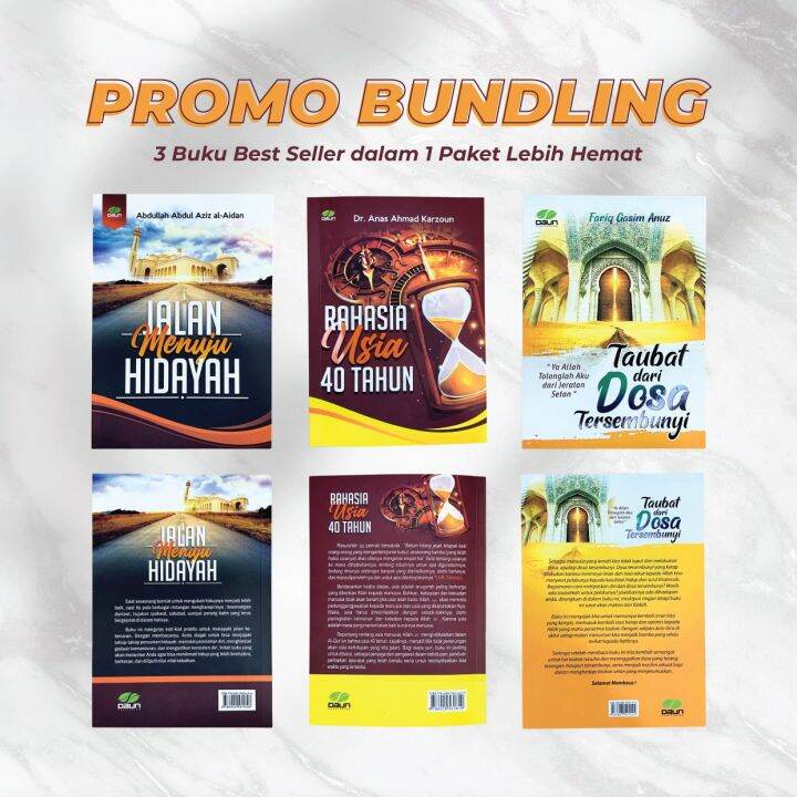 Promo Bundling Paket 3 Buku Bestseller Daun Publishing Buku Rahasia ...