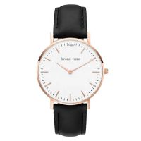 BK1A Low MOQ Luxury Minimalist Private Label Oem Odm Custom Logo Wrist Watch Mens Woman Wholesale manufacturer