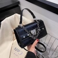 ◄ↂ❈ Spice Girl Sweetheart Casual Handbag Sweet Cool Girly Style Chain One Shoulder Messenger Small Square Bag