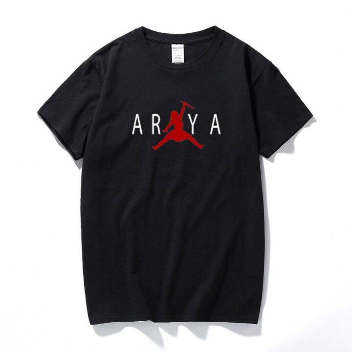 winter-is-coming-arya-stark-have-air-tshirt-men-new-summer-t-shirt-cotton-short-sleeve-tee-shirt-st-100-cotton-gildan