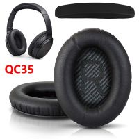 Replacement Ear Pads Cushion Earmuffs Earpads Headband For BOSE QC35 For Quietcomfort 35 &amp; 35 Ii Headphones