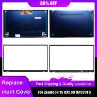 หน้าจอ LCD สำหรับแล็ปท็อปบารู Belakang untuk ZenBook 15 UX533 UX533FD ฝา Bawah Asas Kes Belakang Li dengan Touch Blue A D Shell