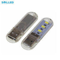 SOLLED แบบพกพา Led Night Light U-Disk ความสว่างสูงประหยัดพลังงาน Usb โคมไฟตั้งโต๊ะสำหรับ Pc แล็ปท็อป Reading