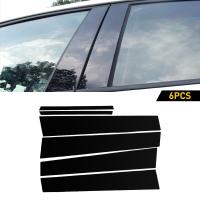 △► 6Pcs/Set Black Pillar Posts Fit for Toyota Corolla 2009 2010 2011 2012 2013 Car Accessories Door Trim Cover Sticker Styling