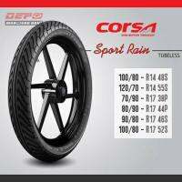 " KING OF RAIN " CORSA SPORT RAIN TUBELESS TAYAR 70.90.17 80.90.17