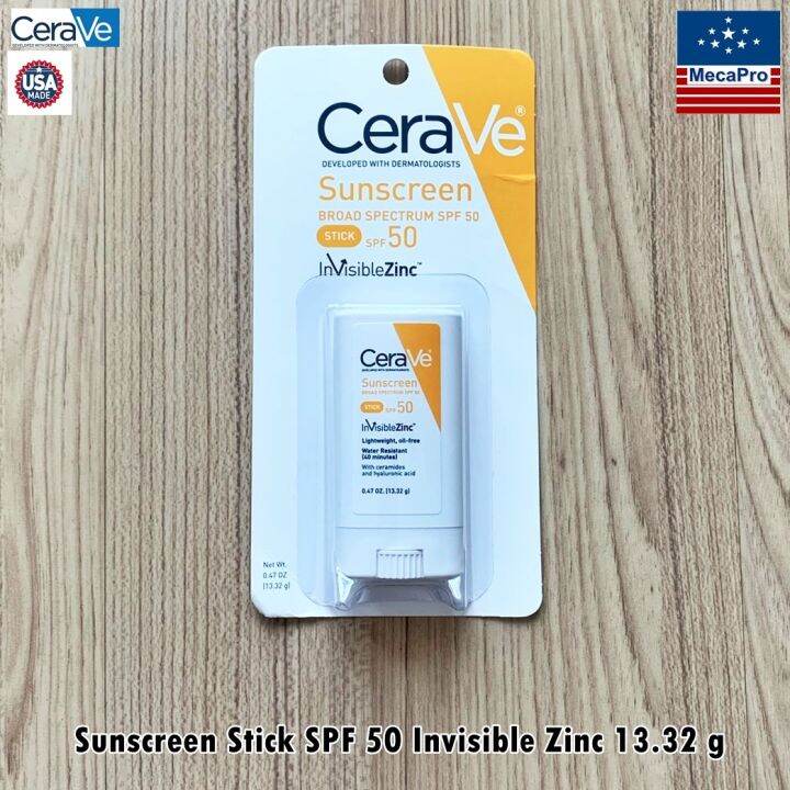 CeraVe® เซราวี ครีมกันแดดแบบแท่ง สำหรับผิวหน้าและผิวกาย Sunscreen Stick