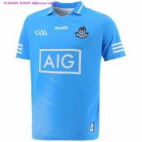 2023 คุณภาพสูง۞✉┋  เสื้อกีฬารักบี้ ทีม Dublin Rugby Jersey สีฟ้า จํานวนหนึ่งชิ้น เสื้อกีฬา ชุดฟุตบอลผู้ชาย เสื้อฟุตบอล