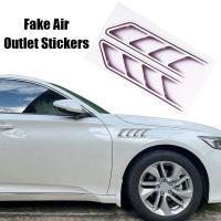 3D Stereo Car Stickers Fake Air Outlet Sticker Anti-Scratch Stickers Outlet Sticker Accessories Simulation Decal M9L6