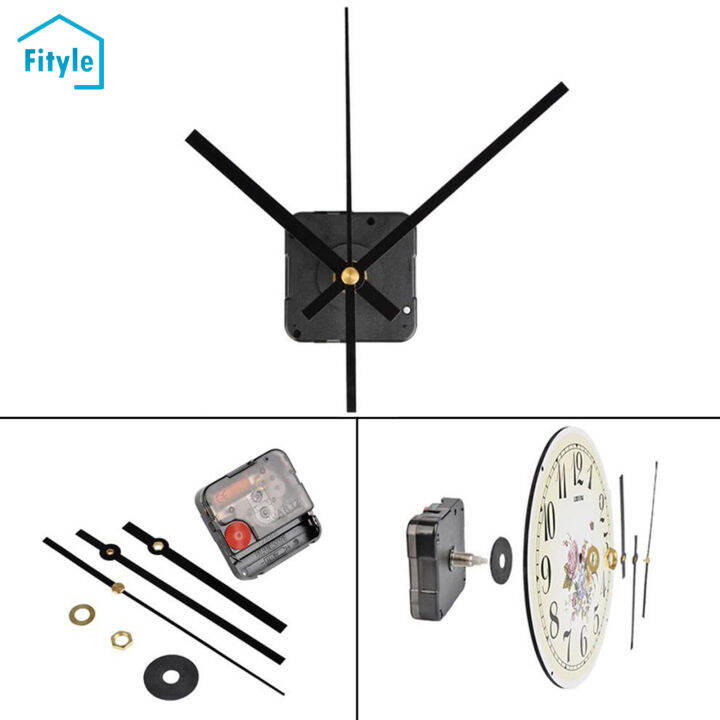 Fityle Silence Quartz Clock Movement Silent Clock Mechanism Long Shaft