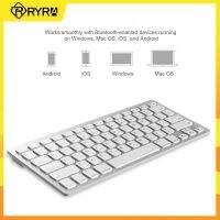 （Miss qis keycap）คีย์บอร์ด RYRA,แป้มพิมพ์บางมินิบลูทูธไร้สายรัสเซียสเปนสำหรับ iPad แท็บเล็ต Samsung IOS นาฬิกาข้อมืออัจฉริยะแอนดรอยด์ Xiaomi Huawei Microsoft