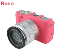 CILICONE CASE FUJI XA2,3,10 ROSE เคสกันกระเเทก (0877)