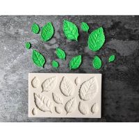 Honnyzia Shop Diy Leaf Silicone Mold Fondant DIY Soft Clay Clay Glue Tool Cake Mold