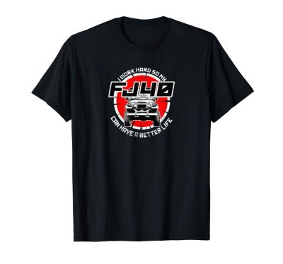 Mens Off-road Fashion T-shirt Fj 40 Land Cruiser Bj40 Fashion Shirt Customized With Any 100% Cotton Gildan