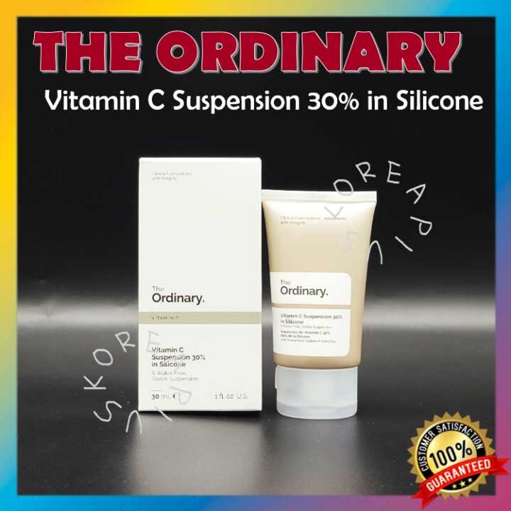 [THE ORDINARY] Vitamin C Suspension 30 in Silicone 30ml Lazada PH