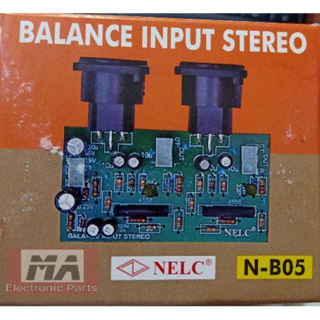 Balance Input Stereo Kit Power Supply CT 15V DC for Amplifier Lazada PH