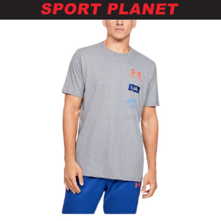 Pompeji fjende kontanter Under Armour Men Originator Back Short Sleeve Tee Shirt Baju Lelaki  (1351628-035) Sport Planet 21-7 | Lazada