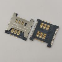 10Pcs Reader Sim Card Socket For Samsung Galaxy I9000 S5360 I9220 N7000 3520 S6358 S8600 S5690 I9001 Slot Tray Holder Connector