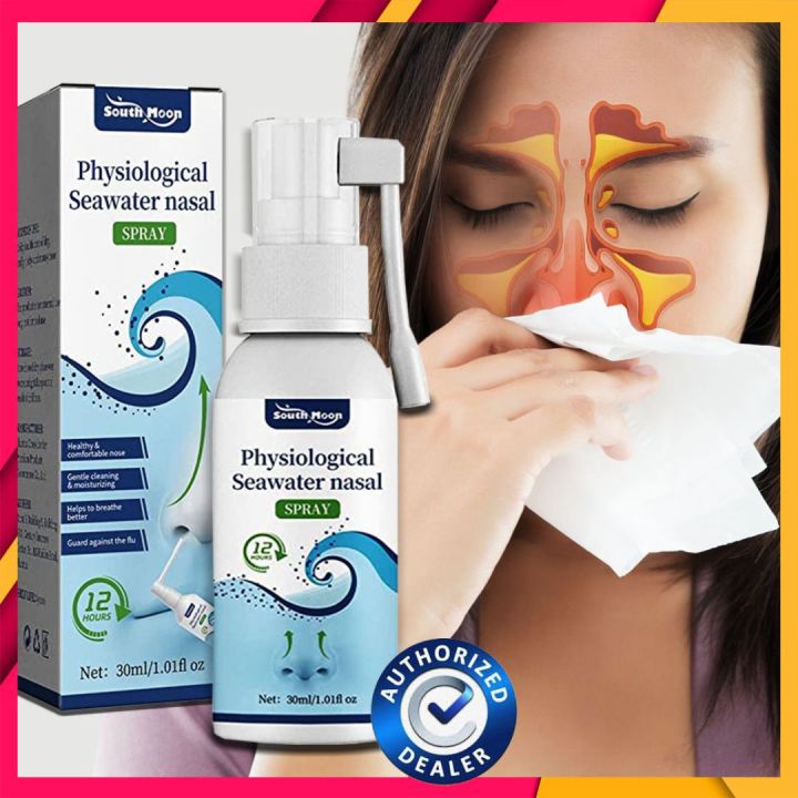 Natural Saline Nasal Spray | Physiological Seawater Nasal Spray | Fast ...