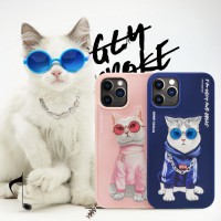 ?เป็นที่นิยมมากที่สุด?เข็มปักแก้ว3D แมวแนวฮิปฮอปสุดหรูพร้อมสายคล้องเคสคู่สำหรับ iPhone 15 14 13 Pro Max เคสแบบแฟชั่นดั้งเดิม