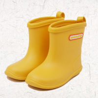 Kids Boy rubber Rain Boots Girls Boys children Ankle Rainboots Waterproof shoes Round toe Water Shoes soft Rubber Shoes