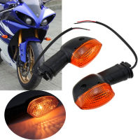 ไฟเลี้ยวสัญญาณไฟกระพริบอุปกรณ์เสริมรถจักรยานยนต์สำหรับ YAMAHA YZF R6 R125 R25 R3 R1ด้านหน้าและด้านหลัง