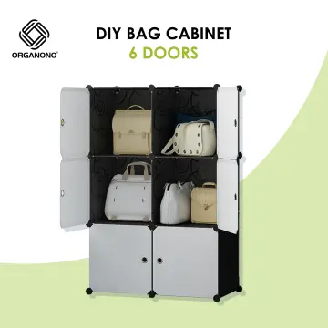 Multipurpose Storage Cabinet DIY 3 Cubes Clothes Storage Bag Storage Cabinet  Plastic Mintshop