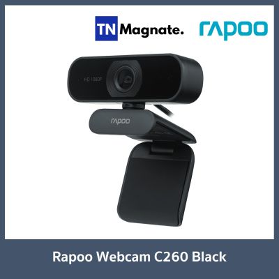 [กล้องติดคอม] Rapoo Webcam C260 Black