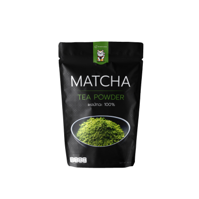 ผงชาเขียวมัทฉะ 100% สูตรพรีเมี่ยม 100 กรัม 500 กรัม (Premium Matcha Green Tea 100%)