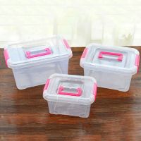 Transparent Storage Box For Toys Plastic Storage Containers Makeup Organizer Container Desk Organizer Household Products Tool Storage Shelving
