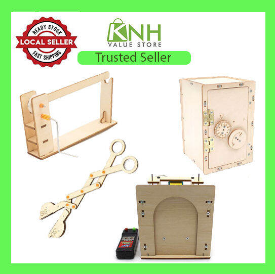 Crocodile scissors Project Wooden STEM DIY Kids Science Education