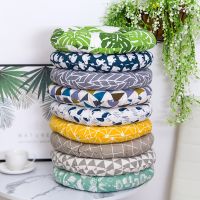 ◑❦ 40cm Round Seat Cushion Pad Cotton Chair Cushion Pad For Home Sofa Office Chair Cushion Tatami Meditation Decor Pad Cojines 방석