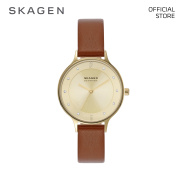Đồng hồ nữ Skagen ANITA LILLE dây da SKW2147 - màu nâu