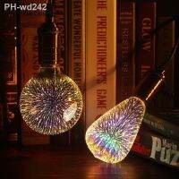 3D LED Bulb Decoration Night Light E27 AC110V 220V Holiday Creative Lamp Halloween Christmas Decora Light For Livingroom Bedroom