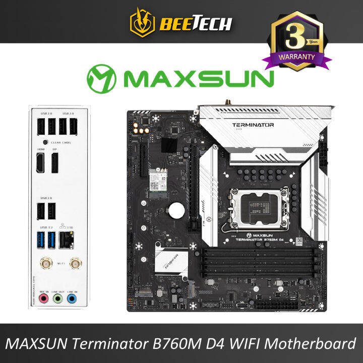 Maxsun Terminator B760M D4 WIFI Motherboard | Lazada